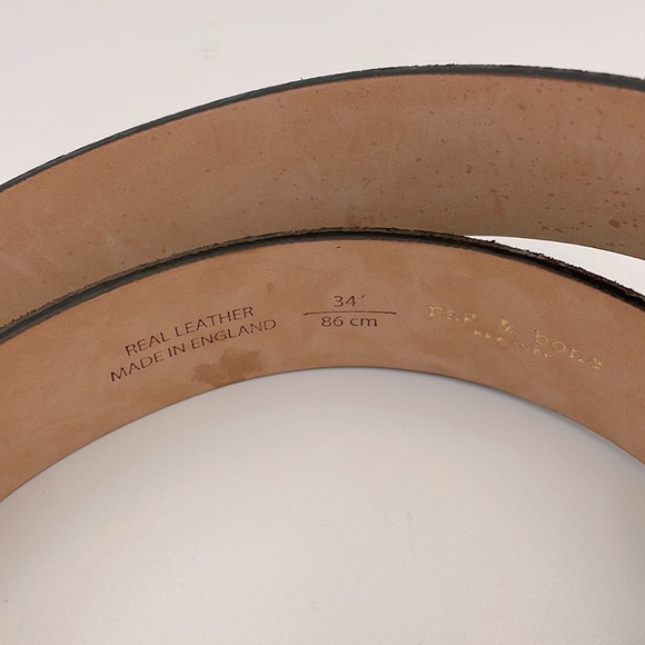 Rag & Bone Rugged Belt Leather Belt - Picture 6 of 11